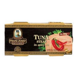 Ton Steak Ulei Picant Duopack Kfj 2*80G